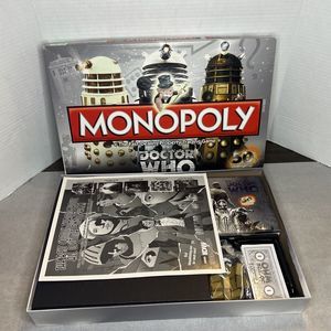 Monopoly Doctor Who 50th Anniversary Collector’s Edition Open Box Original Pac..